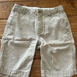 Gap Youth Kids Khaki Shorts - Size 12 Adjustable waist band